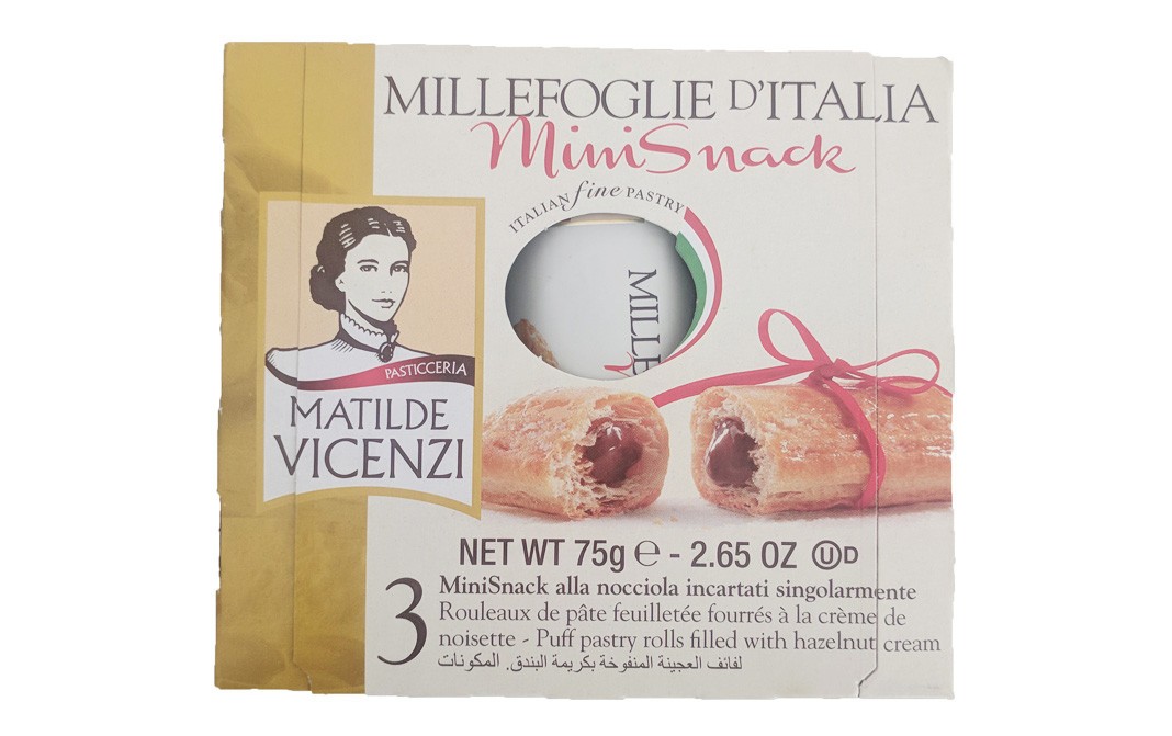Millefoglie D'italia Mini Snack    Box  75 grams